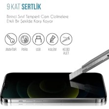 Savlar Store Babilden 14 Plus / 13 Pro Max Için Hayalet Ekran Koruyucu Kolay Kurulum Kitli Camın Altında Kesinlikle Toz Bırakmayan Ekstra Güçlendirilmiş Koruma ve Gizlilik Sağlayan Cam Koruyucu