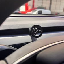Savlar Store Model Y Juniper Magsafe Uyumlu Manyetik Telefon Tutucu, Araç Içi Kolay Montaj,