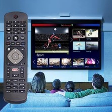 Savlar Store Evrensel LCD LED 3D Hd Akıllı Tv Için Tv Yedek Uzaktan Kumandası, Netflix ile - Kurulum Gerekmez