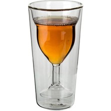 Savlar Store Çift Cidarlı Cam Bardak 220 ml