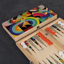 Savlar Store Retro Tasarımlı El Yapımı Tavla Seti