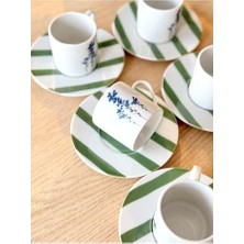 Savlar Store Girye Desen1 2 Kişilik 4 Parça Kahve Fincanı 90CC 04PPO000641