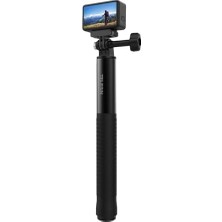 Savlar Store 150CM Selfie Stick (Aluminium Alloy) - HERO13/12/11/10/9, X5, X4, X3, Osmo Action 3/4/5 Pro Uyumlu Selfi Çubuğu