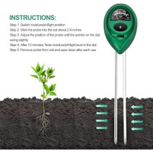 Savlar Store 7811 Toprak Nem Ph ve Işık Ölçer 3'ü Bir Arada