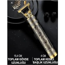 Savlar Store Dragon Profesyonel Saç Sakal Ense Çizim Tüm Vücut Tüyü Lazer Öncesi Tıraş Makinesi