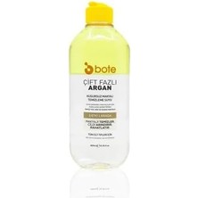 Savlar Store Bote Skin Care Çift Fazlı Makyaj Temizleme Suyu 400 ml Argan