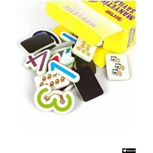 Savlar Store Oyuncak Manyetik Mıknatıslı Türkçe - Ingilizce Harfler ve Sayılar Eğitici Alfabe ve Sayı Magnet