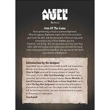 Savlar Store Capstone Games Aleph Null - Bitirme Oyunları, Tek Oyunculu Kart Oyunu - Güverte Yapısızlığı, Artan Gerilim, Kart Kombinasyonları ve Cehennem Kendisi! 14+, 1 Oyuncu, 30 Dakika
