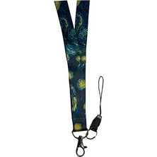 Savlar Store Yıldızlı Geceler Boyun Ipi ve Telefon Askısı