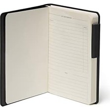 Savlar Store MYNOT00 NOT Defteri, 9.5 x 13,5 cm 9.5 x 13.5 cm Siyah