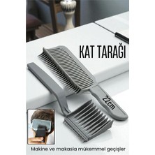 Buyx Uzun Kat Tarağı Kavisli Kontur Geçiş Kat Kesim Kesim Tarağı 2 Li Set Kuaför B - BU002T-7HDIT