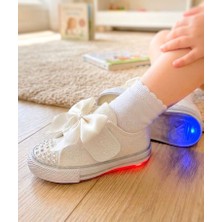 Surpie Shoes Kız Çocuk Günlük Ayakkabı, Çocuk Işıklı Ayakkabı, (22-30 Numara Aralığı Işıklıdır)