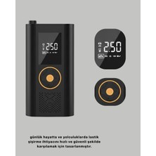 Buyx Taşınabilir Dijital Lastik Şişirme Cihazı Güvenli ve Pratik Kullanım - BU002T-7HER96