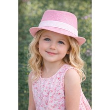 Kuru Hasır Çocuk Fötr Şapka