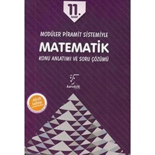 Teknocan Marketing Karekök 11. Sınıf Modüler Piramit Sistemiyle Matematik Konu Anlatımlı Soru Çözümlü Set-Yeni