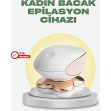 MiraLive Vücut Tüy Temizleme Cihazı Ağrısız Tıraş Dört Kesici Başlık