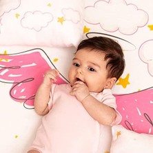Teknocan Marketing Küçük Meleğinize Kız Bebek Doğum Hediyesi Fotoğraf Battaniyesi Seti Aylık Çekim Battaniye
