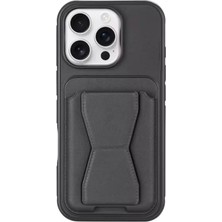 Kılıf House Iphone Uyumlu Flex Wallet Deri Kartlıklı Standlı Kılıf