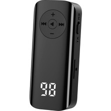 Forzacase Bluetooth 5.3 Ses Alıcı Verici – Aux Kablosuz Audio Adaptör, Araç ve Tv Uyumlu - FC1196