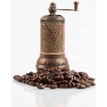 MiraLive Osmanlı Motifli Kahve ve Baharat Değirmeni Bakır