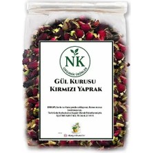 Nk Organik Gül Kurusu Kırmızı Yaprak 25GR