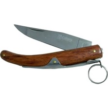 Aydogan's Okapi GC2079A Kahverengi Cep Çakısı 20CM - Manuel, Ahşap Sap