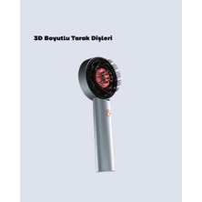 Buyx LED Teknolojili Elektrikli Saç Masaj Fırçası Mikro Akımlı - BU002T-7GK2Q3