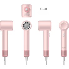 Berry Store Mini X116 Se Yüksek Hızlı Akıllı Iyonlu Saç Kurutma Makinesi Ultra Sessiz-Pembe