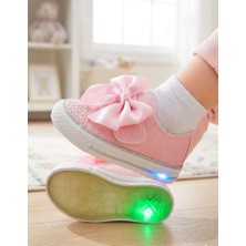 Surpie Shoes Kız Çocuk Günlük Ayakkabı, Çocuk Işıklı Ayakkabı, (22-30 Numara Aralığı Işıklıdır)
