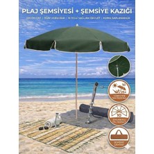 Form Outdoor Plaj Şemsiyesi + Şemsiye Kazığı + Taşıma Çantası Hediyeli