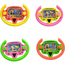 Direksiyon Modelli Suda Halka Geçirme Oyunu 15 cm Eskimeyen Nostaljik Oyuncak 1 Adet