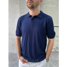 Difransel Jeans Erkek Relax Fit Düğmeli Polo Yaka Tişört