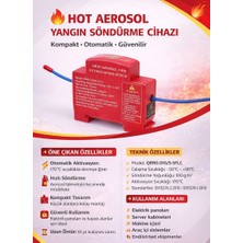 Hot Aerosol Yangın Söndürme Cihazı