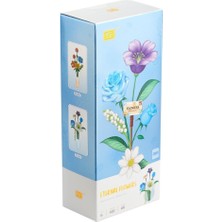 Popüler Sepet Çiçek Blok Seti 488 Parça -Vagon Life - LZ4602