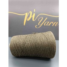 Pi Yarn %100 Tussah Ipeği Kahverengi 200GR