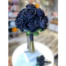 TT Organizasyon Siyah Gelin Çiçeği Gelin Buketi Yaka Çiçeği