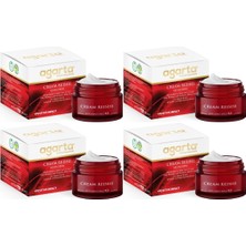 Agarta Doğal Yaşlanma Karşıtı Reishi Kremi 50 ml (Kırışıklık - Dolgunlaştırıcı) (4 Lü Set)