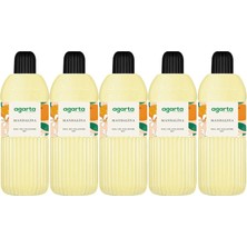 Agarta Kolonya 400 ml Mandalina 80 Derece Pet Şişe (5 Li Set)