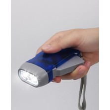 İsingir Shopping Kendiliğinden Şarjlı El Feneri 3 LED Enerjisiz Çalışan Pratik Tasarım - IS002Y-7QGT66