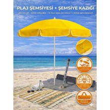 Form Outdoor Plaj Şemsiyesi + Şemsiye Kazığı + Taşıma Çantası Hediyeli