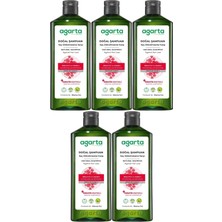 Agarta Doğal Şampuan 400 ml Saç Dökülmesine Karşı Çözüm (5 Li Set)