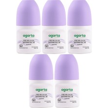 Agarta Roll-On Kadın 50 ml Fresh Lycıa Sensatıon (24 Saat Etkili Ter Kokusu Önleyici) (5 Li Set)