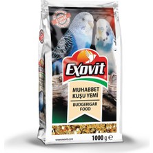 Exovit Muhabbet Kuşu Yemi - 1000 G- Stt : 02.2028