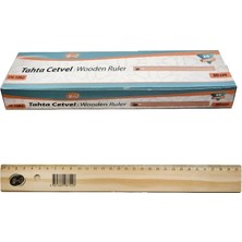 Fixpoint Tahta Cetvel 30 cm 24'lü