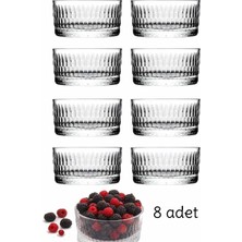 Plentiful Jiana Rain Cam Sunum Kasesi 8’li Set – Tatlı ve Atıştırmalık Için