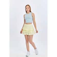 Trender Kadın Etek 6155 Sarı