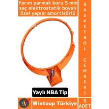 Wintoup #basketbol Dayanıklı Profesyonel Spor Okulu Kurs Saha Antrenman Yaylı Nba Tipi Şık Basketbol Çemberi