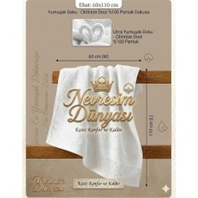 Uravas Store Nevresim Dünyası Prime Havlu 60X110 Beyaz