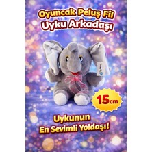 Aksoy Toys Oyuncak Fil Peluş Uyku Arkadaşı 15 cm