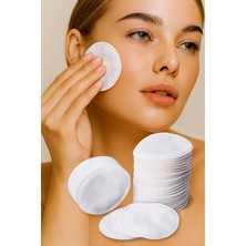 Creatividad Solutions 70'li Kozmetik Disk Pamuk Premium Makyaj Temizleme Pamuğu  Tonik ve Oje Için Çift Taraflı Diskler 722983